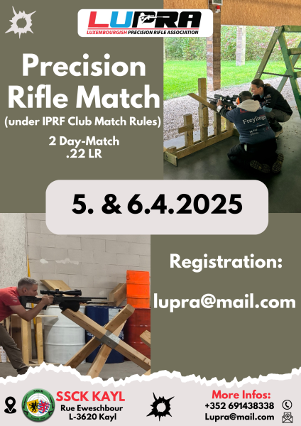 Kayl Match Abrëll 2025 Flyer 